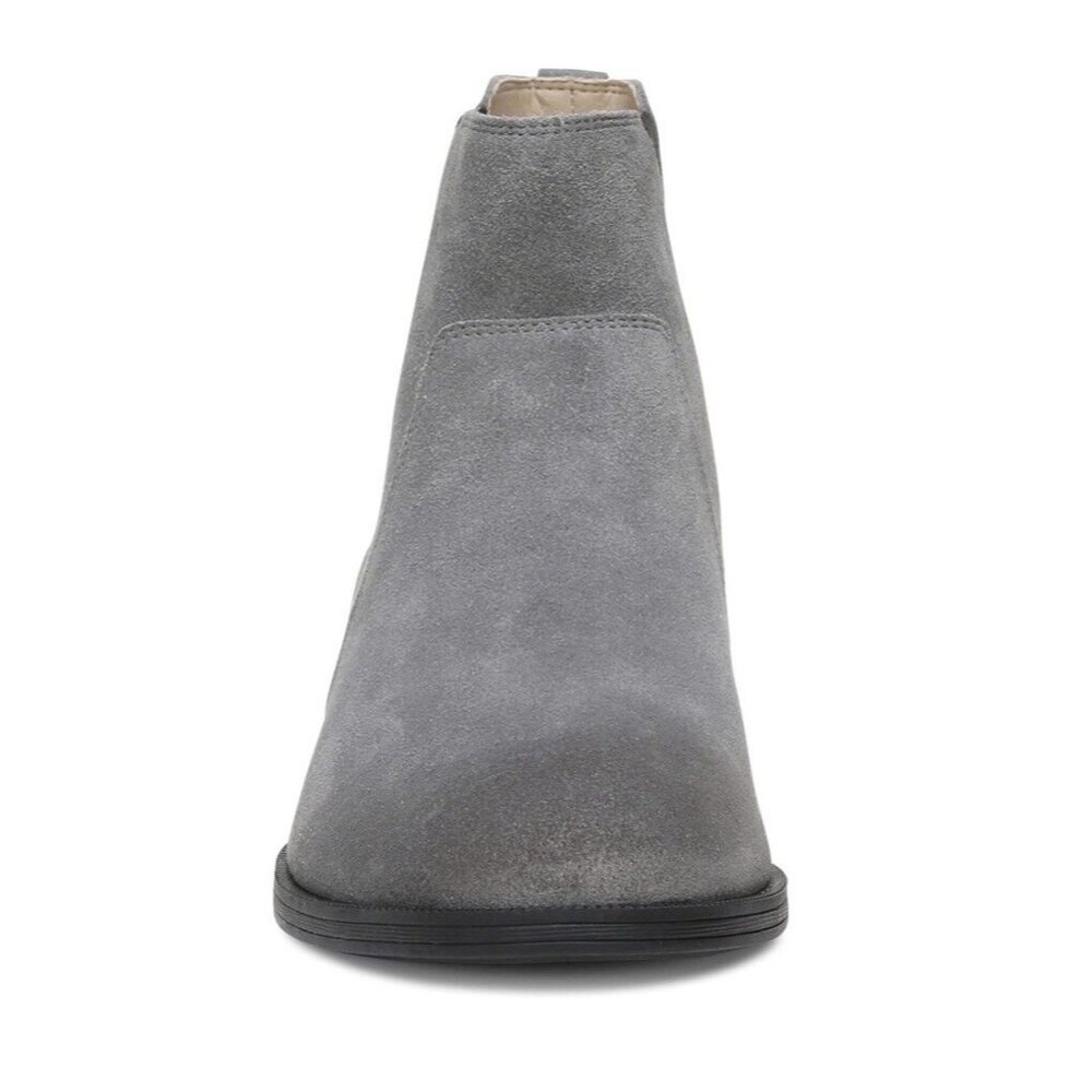 Vionic Alana Womens 6 Charcoal Gray Suede Arch Support Ankle Boots New - Picture 5 of 7